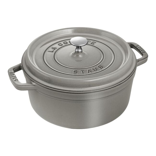 Staub 4 Qt Gray Cocotte – Box, Incorporated
