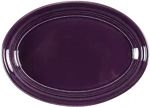 9" Oval Platter - mulberry