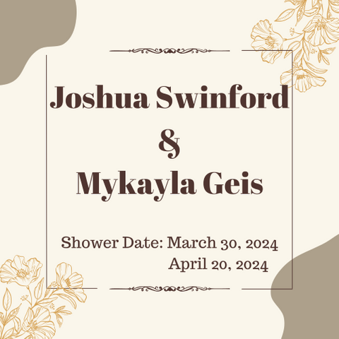 Joshua Swinford & Mykayla Geis