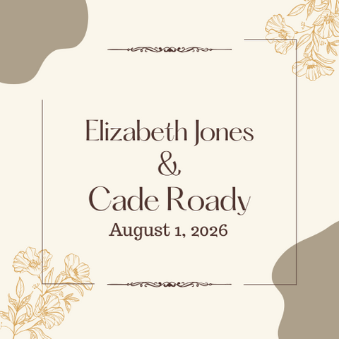Cade Roady & Elizabeth Jones