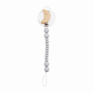 WOOD GRAY MOON PACI CLIP