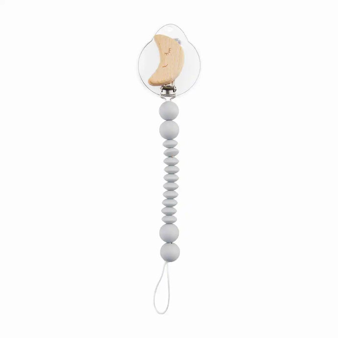 WOOD GRAY MOON PACI CLIP