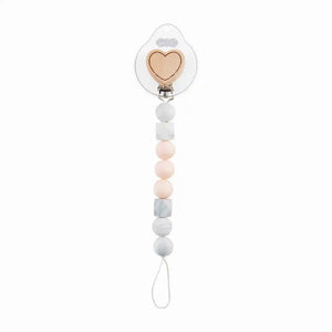 Wood Heart Pacy Clip