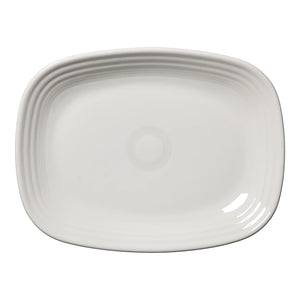 Fiesta Rectangular Platter - White