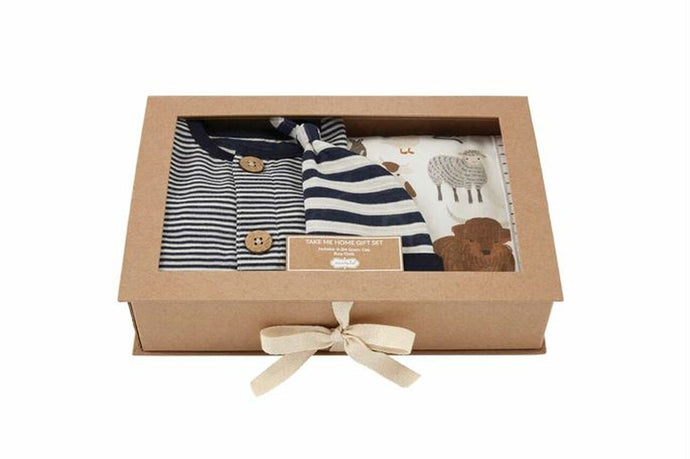 Blue Stripe 3pc Set