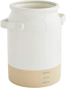 STONEWARE UTENSIL HOLDER