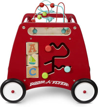 Load image into Gallery viewer, Radio Flyer Deluxe Cube Push &amp; Play  Walker