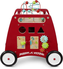 Load image into Gallery viewer, Radio Flyer Deluxe Cube Push &amp; Play  Walker