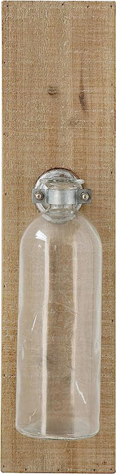 Glass/Vase Wood Wall Décor