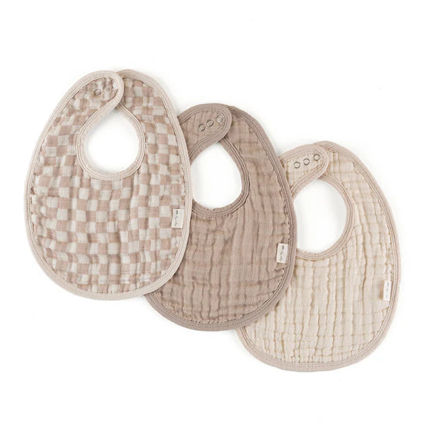 Checkered bib set itzy ritzy