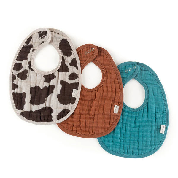 Giddy up bib set