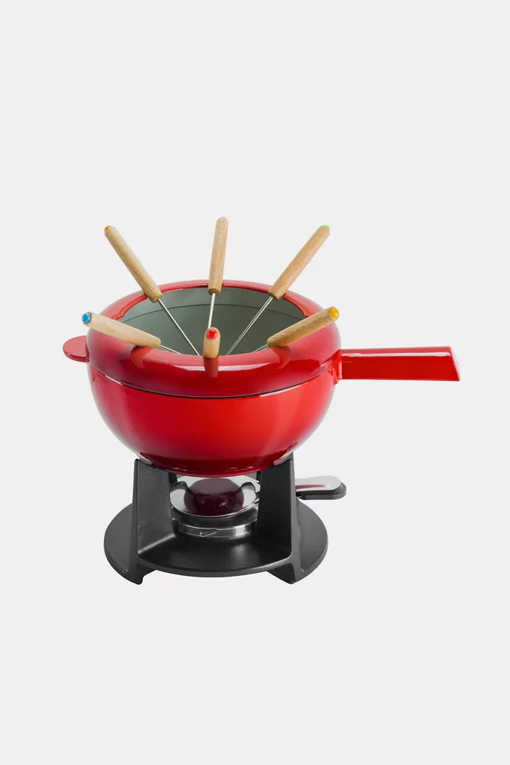FOUNDUE POT W/ FORKS