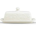 Lenox French Perle Covered Butter