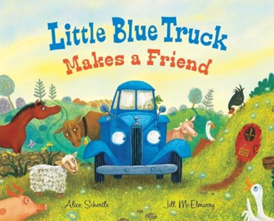 Little blue truck makes a friend
