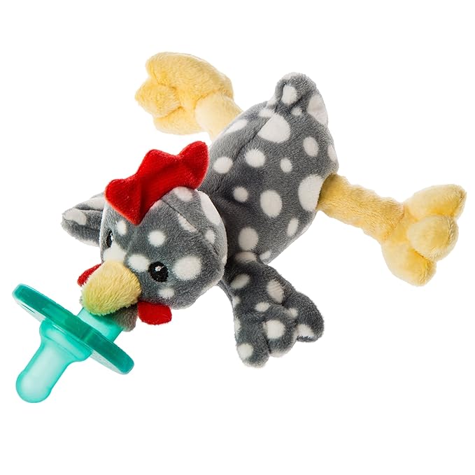 WubbaNub Infant Pacifier, 6-Inches, Rocky Chicken