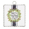 Round Top Mini Merry Y'all Charm
