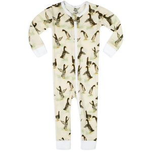 Duck Zipper Pajamas