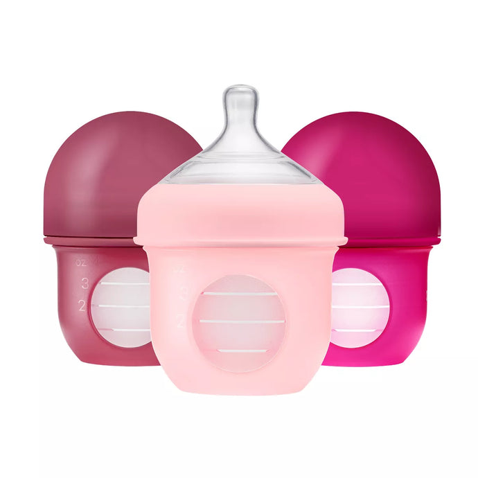 Boon Nursh Pink Bottle 3PK 4oz