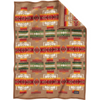 Brown Joseph baby blanket Pendleton