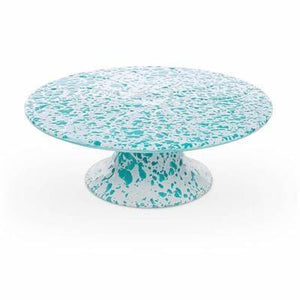 Turquoise Cake Plate
