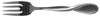 Individual Meat Fork Satin Aquarius