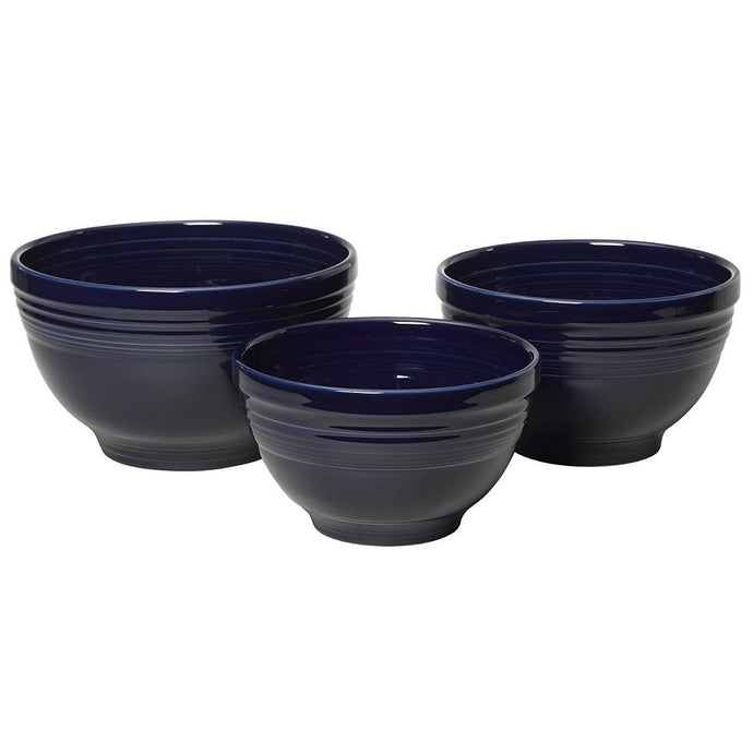 Fiesta Cobalt 3PC Mixing Bowl Set
