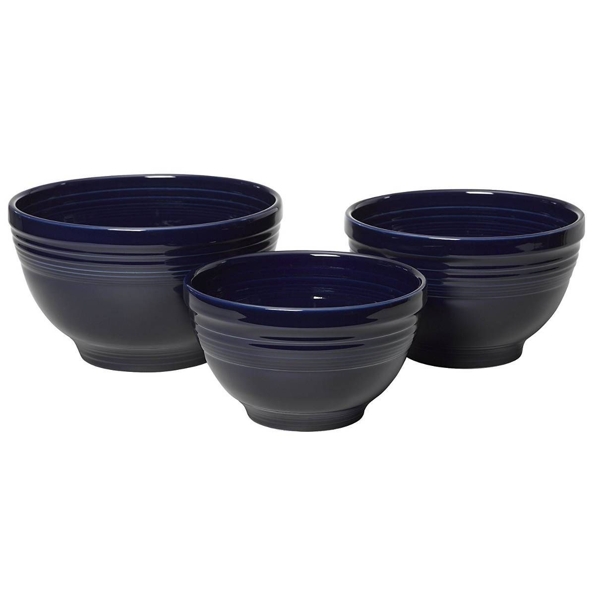 Fiesta Cobalt 3PC Mixing Bowl Set