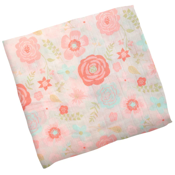 Muslin Flower Blanket
