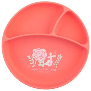 Coral Flower Silicone Plate