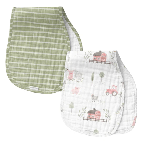Farm Burp Cloth