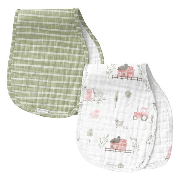 Farm Burp Cloth