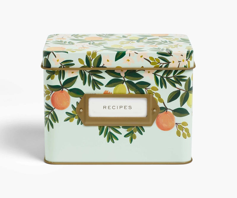 Citrus Recipe Box
