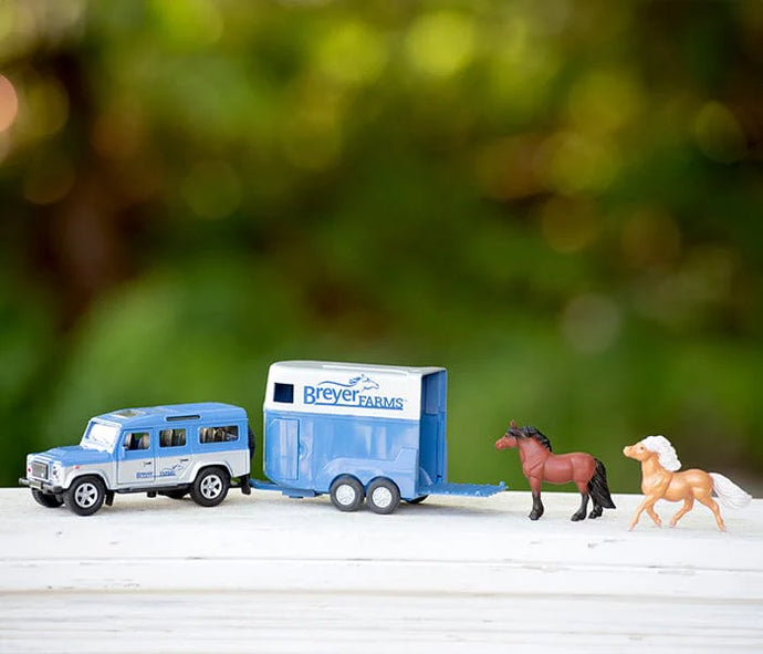 Land Rover® and Tag-A-Long Horse Trailer