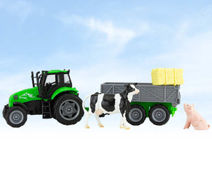 Tractor & Trailer Playset