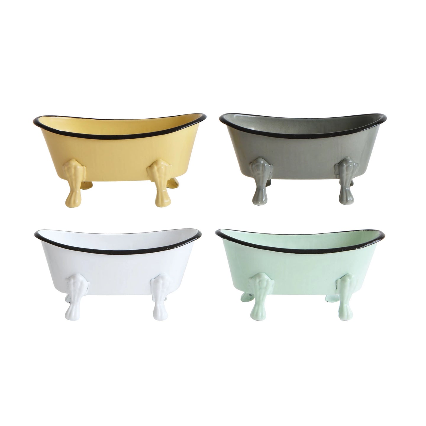 GREY BATHTUB SOAP DISH