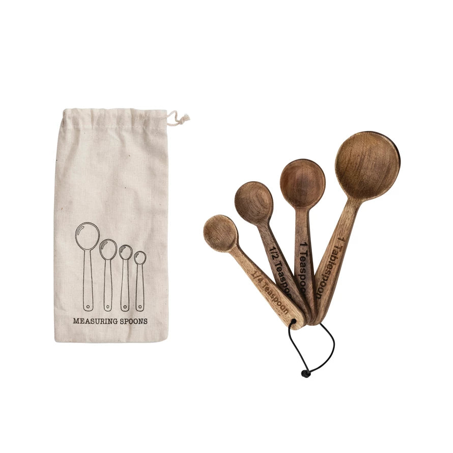 Mango Wood Measure Spoons