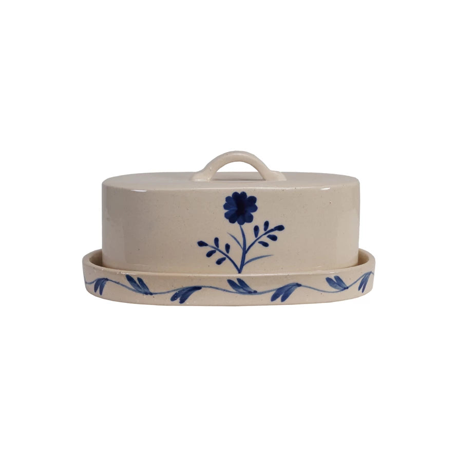 Stoneware Butter Dish