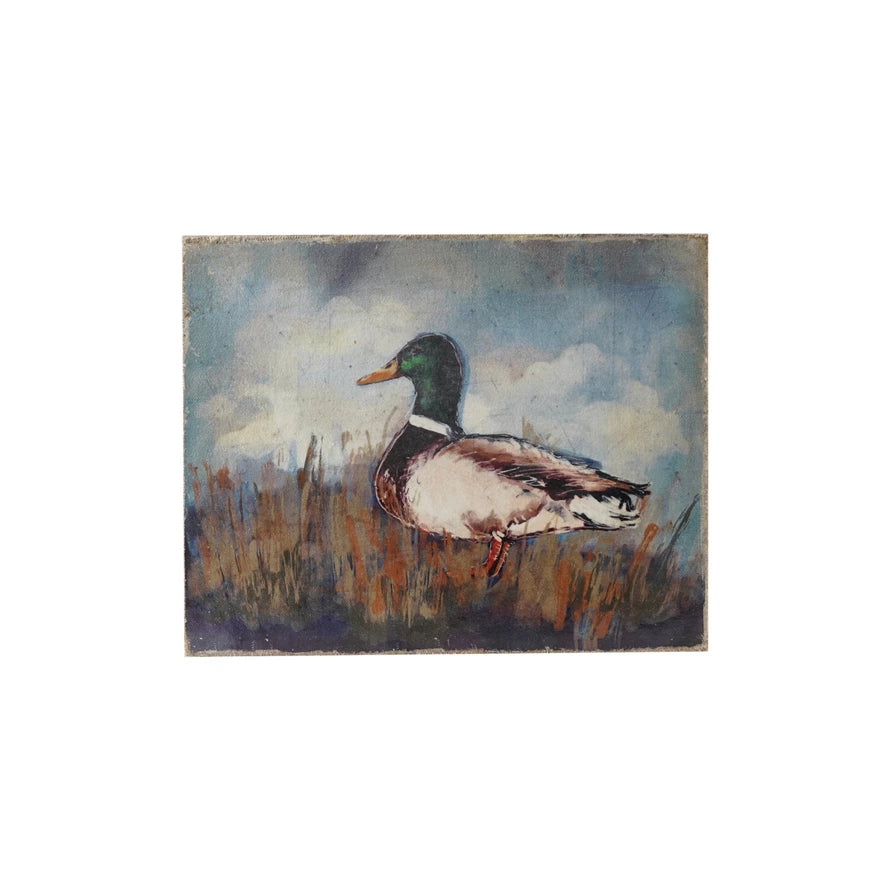 Creative Coop Duck Canvas