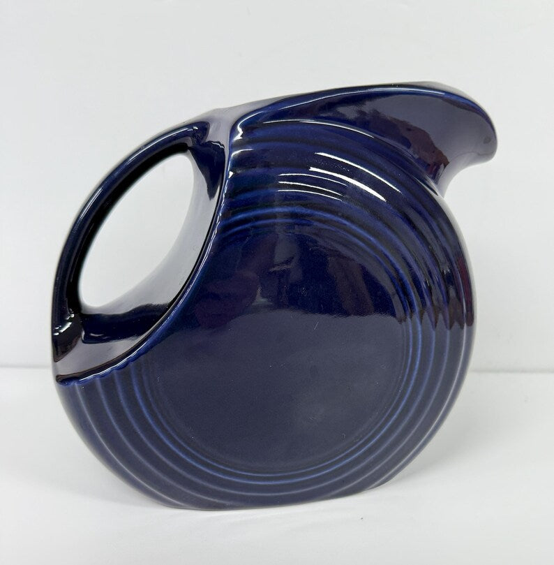 Fiesta Cobalt Disc Pitcher