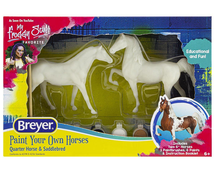 Paint Your Own Horse/ Quarter Horse & Saddlebred