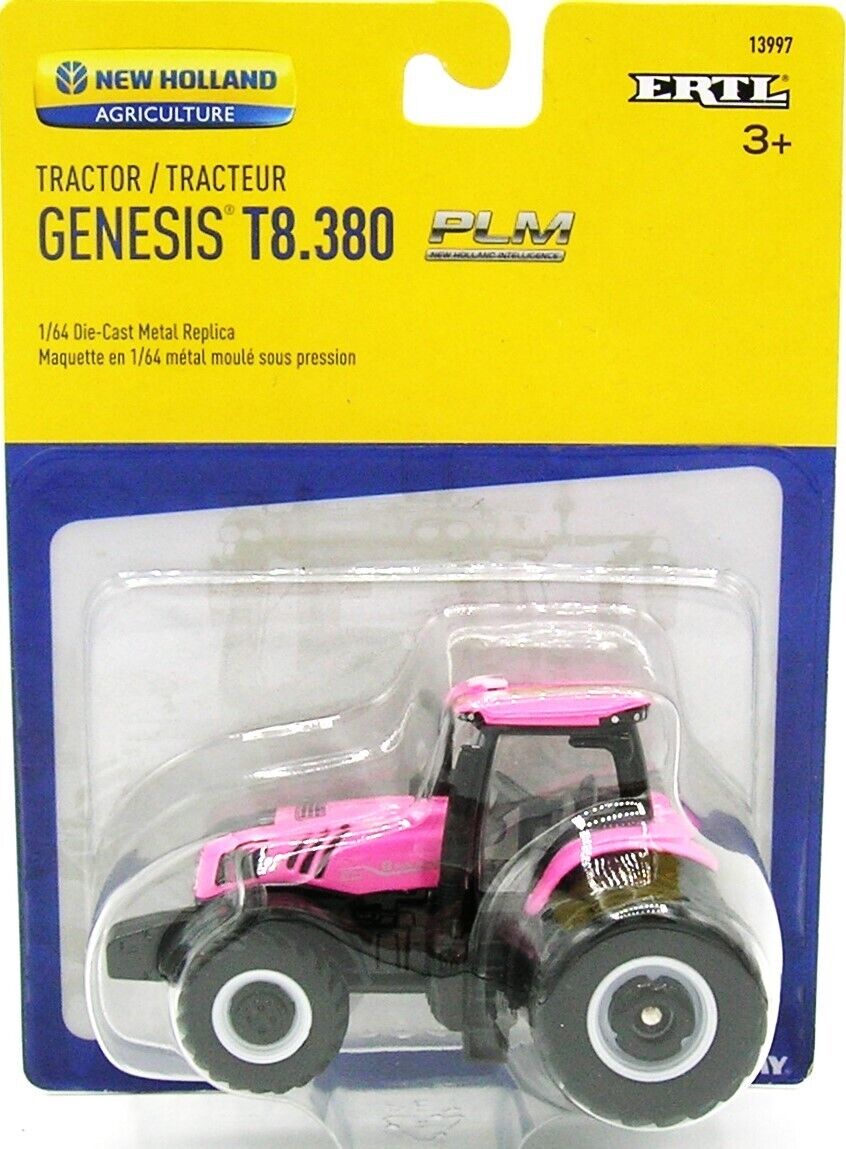 Pink Toy Tractor