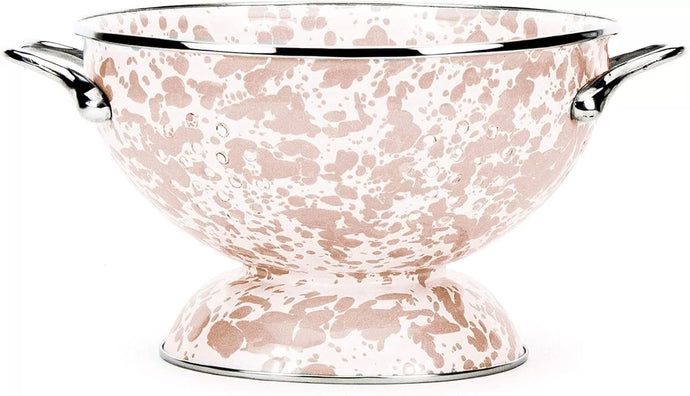 3QT Taupe Colander