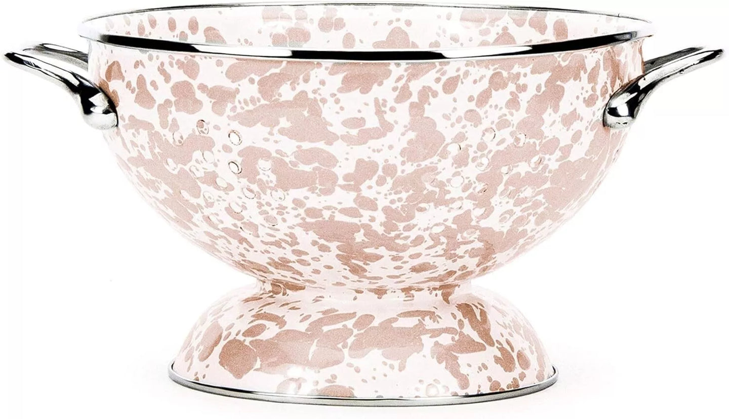 3QT Taupe Colander