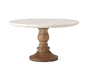 Small Cake Stand Marble/Wood