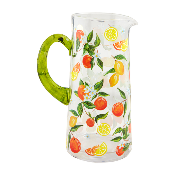 FRUIT GLASS PITCHER