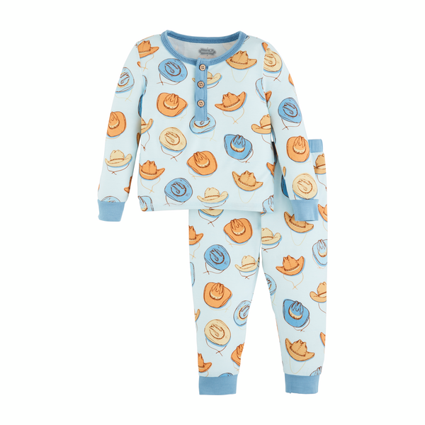 Cowboy bamboo pj's
