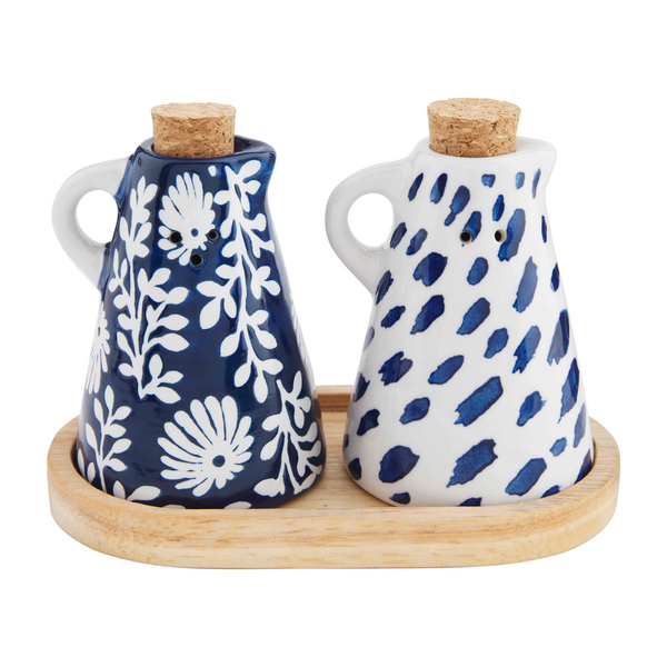 Indigo Salt & Pepper Set