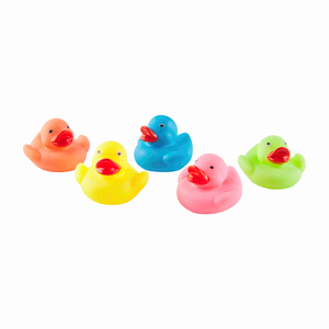 Light Up Rubber Ducky Bath Toys