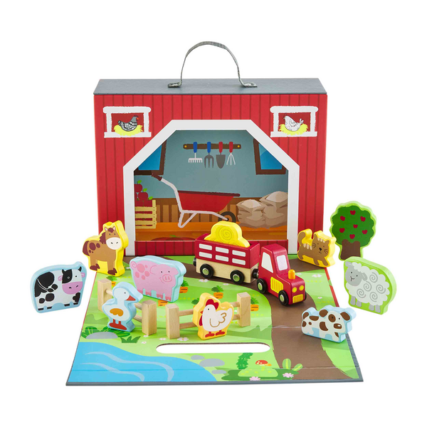 Barnyard Box Play Set