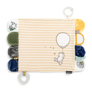 Activity Blanket Tan & Blue